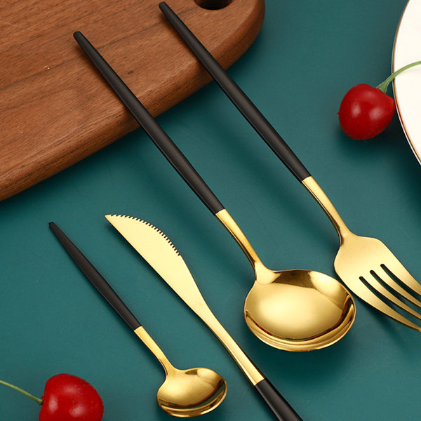 Mercer41 Eevan Stainless Steel Flatware Set Service for 4 Wayfair